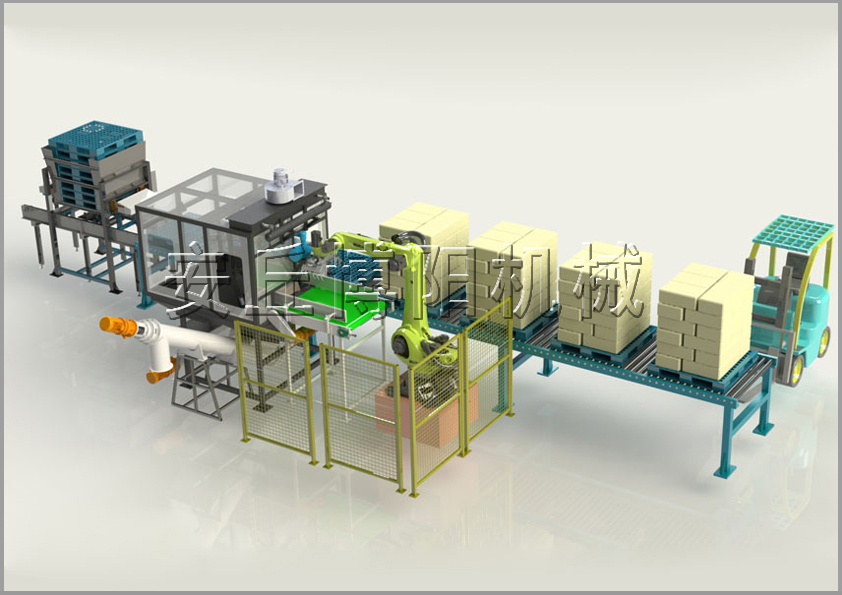 自動(dòng)拆垛機(jī)器人+智能全自動(dòng)拆包機(jī)解決方案